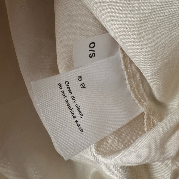 Reformation Cream Button Down Top - Picture 4 of 4